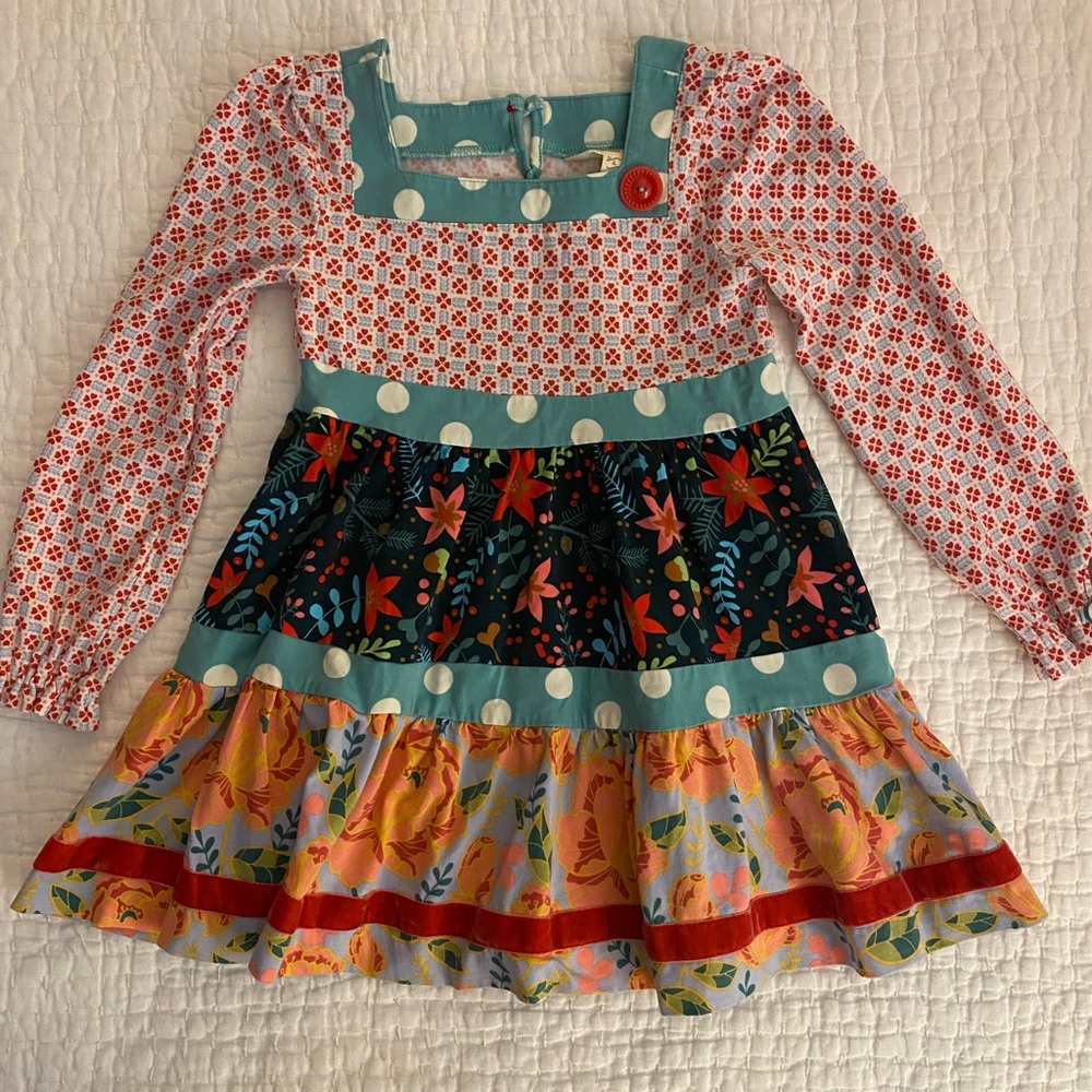 Matilda Jane Winter Holiday Dress Size 4